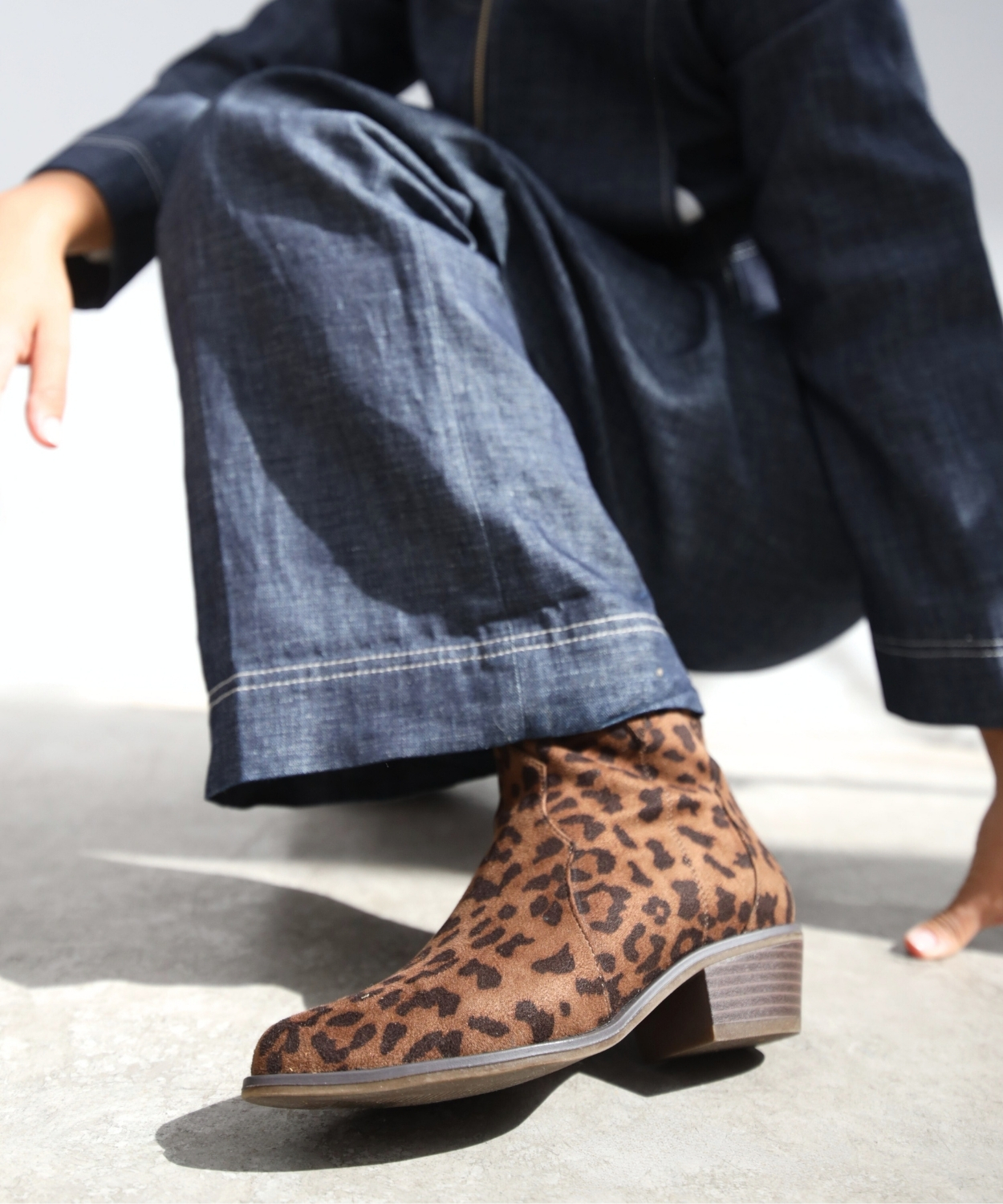 Botins cowboy estampado animal image number null